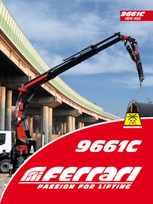 Gru per autocarro idrauliche Ferrari® 9661C A6 J1206 