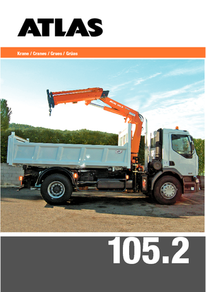 Gru per autocarro idrauliche Atlas AK 105.2 A1L