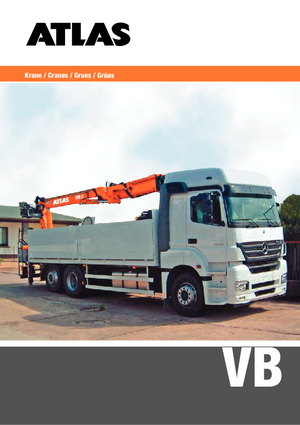 Gru per autocarro idrauliche Atlas AK 165.2 VB A19