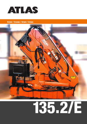 Gru per autocarro idrauliche Atlas AK 135.2E A2 