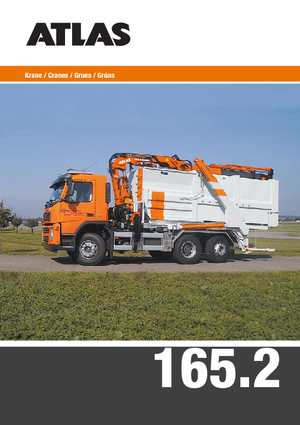 Gru per autocarro idrauliche Atlas AK 165.2 LM A2
