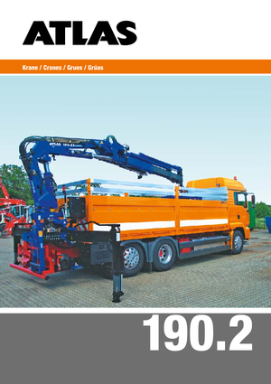 Gru per autocarro idrauliche Atlas AK 190.2 E A3