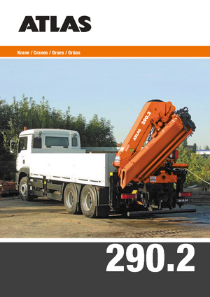 Gru per autocarro idrauliche Atlas AK 290.2 E A6