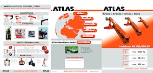 Gru per autocarro idrauliche Atlas AK 300.2 A21 