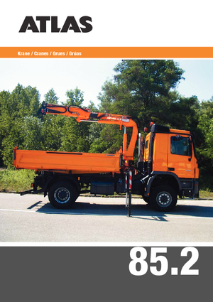 Gru per autocarro idrauliche Atlas AK 85.2 A3