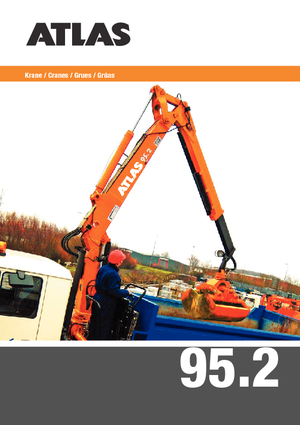 Gru per autocarro idrauliche Atlas AK 95.2 A12
