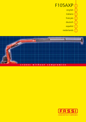 Gru per autocarro idrauliche Fassi F 105 ACXP 24