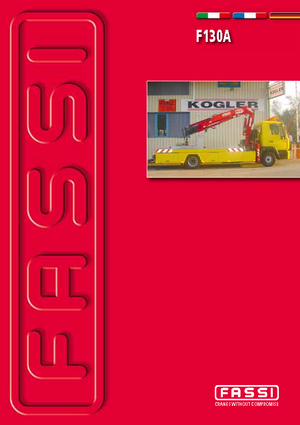 Gru per autocarro idrauliche Fassi F 130 A 22