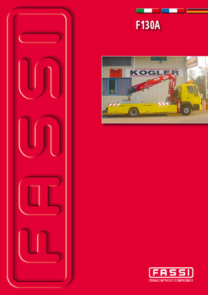 Gru per autocarro idrauliche Fassi F 130 A 22