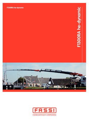 Gru per autocarro idrauliche Fassi F 1300 RA 2.26 he-dynamic