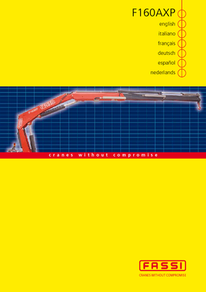Gru per autocarro idrauliche Fassi F 160 ACXP 22
