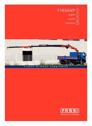 Gru per autocarro idrauliche Fassi F 165 ACXP 24 L 153