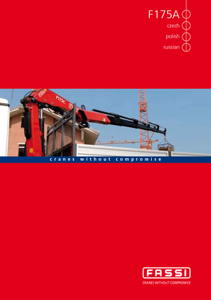 Gru per autocarro idrauliche Fassi F 175 A 25