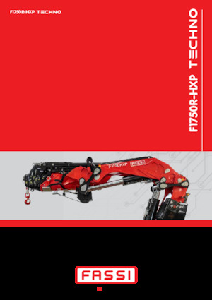Gru per autocarro idrauliche Fassi F 1750 R 2.4 HXP Techno