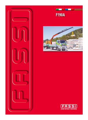 Gru per autocarro idrauliche Fassi F 190 AC 23