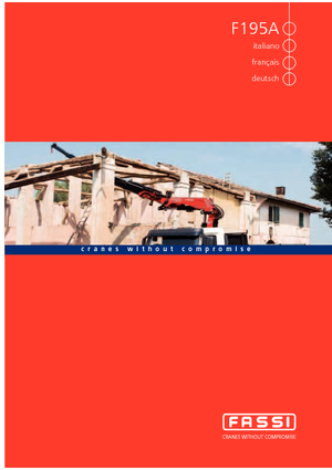 Gru per autocarro idrauliche Fassi F 195 AC 26