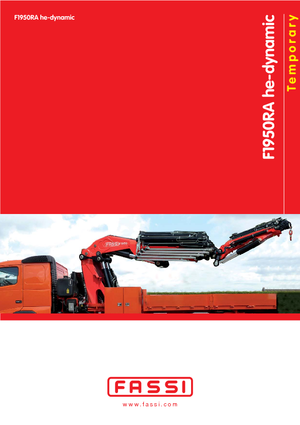 Gru per autocarro idrauliche Fassi F 1950 RA 2.28 he-dynamic