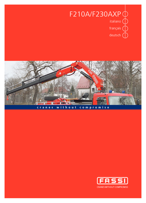 Gru per autocarro idrauliche Fassi F 210 A 24