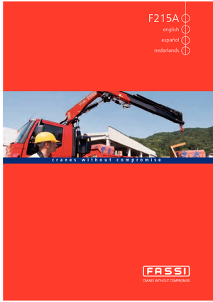 Gru per autocarro idrauliche Fassi F 215 A 22