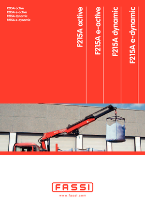Gru per autocarro idrauliche Fassi F 215 AC 2.25 dynamic