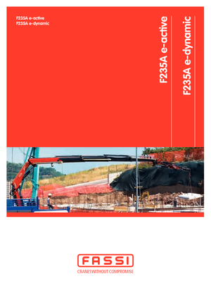 Gru per autocarro idrauliche Fassi F 235 A 0.21 e-active