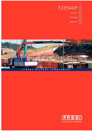 Gru per autocarro idrauliche Fassi F 235 AXP 26