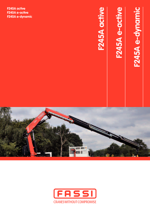 Gru per autocarro idrauliche Fassi F 245 AC 2.23 e-dynamic