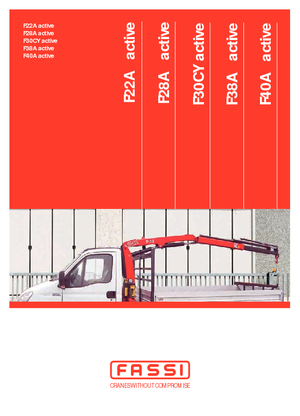 Gru per autocarro idrauliche Fassi F 40 A 0.21 active