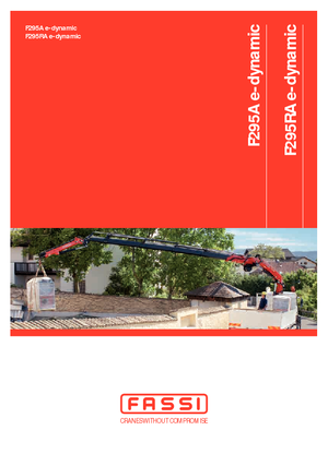 Gru per autocarro idrauliche Fassi F 295 AC 2.26 e-dynamic