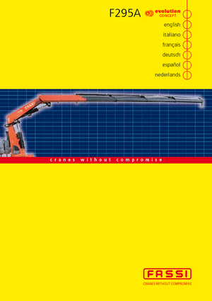 Gru per autocarro idrauliche Fassi F 295 A 26 L 214