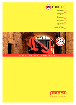 Gru per autocarro idrauliche Fassi F 30 CY 23