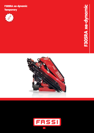 Gru per autocarro idrauliche Fassi F 305 RA 2.22 xe-dynamic