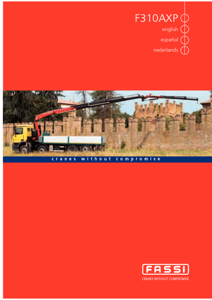 Gru per autocarro idrauliche Fassi F 310 AXP 22