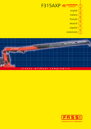 Gru per autocarro idrauliche Fassi F 315 ACXP 24