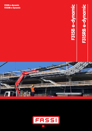 Gru per autocarro idrauliche Fassi F 315 B 2.22 e-dynamic