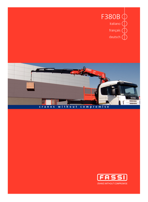 Gru per autocarro idrauliche Fassi F 380 BC 25