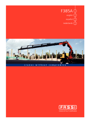 Gru per autocarro idrauliche Fassi F 385 A 23