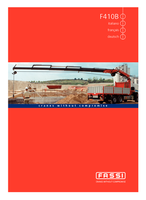 Gru per autocarro idrauliche Fassi F 410 B 23