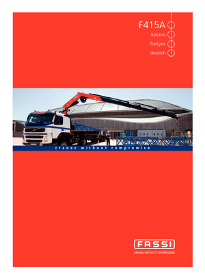 Gru per autocarro idrauliche Fassi F 415 AC 25