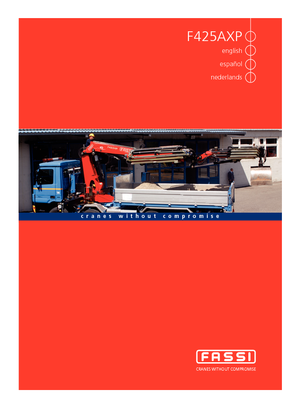 Gru per autocarro idrauliche Fassi F 425 ACXP 26