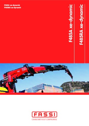Gru per autocarro idrauliche Fassi F 485 RA 2.25 xe-dynamic