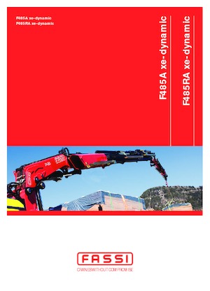 Gru per autocarro idrauliche Fassi F 485 RAC 2.25 xe-dynamic