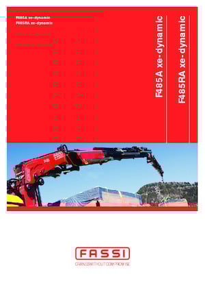 Gru per autocarro idrauliche Fassi F 485 RAC 2.24 xe-dynamic
