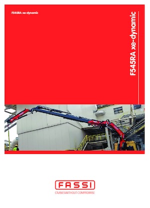 Gru per autocarro idrauliche Fassi F 545 RA 2.28 xe-dynamic