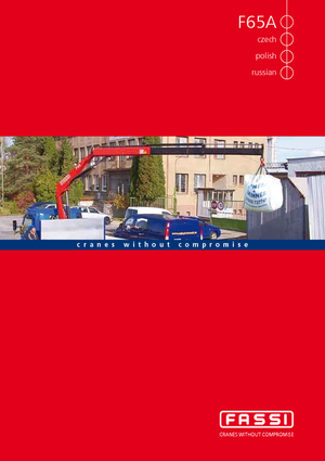 Gru per autocarro idrauliche Fassi F 65 A 21