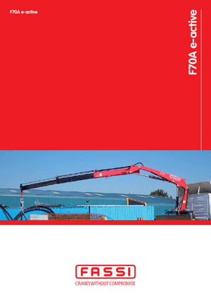 Gru per autocarro idrauliche Fassi F 70 AC 0.23 e-active