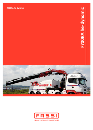 Gru per autocarro idrauliche Fassi F 700 RA 2.27 he-dynamic