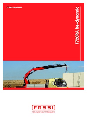 Gru per autocarro idrauliche Fassi F 720 RA 2.25 he-dynamic