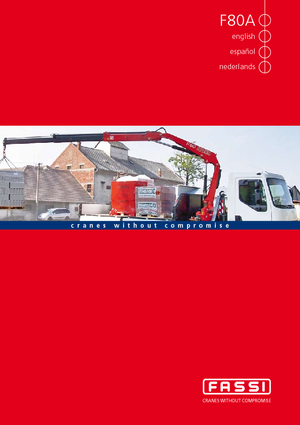 Gru per autocarro idrauliche Fassi F 80 A 24