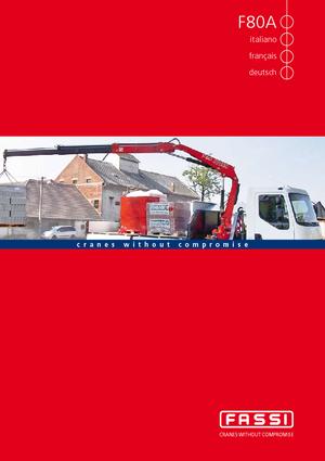 Gru per autocarro idrauliche Fassi F 80 A 24